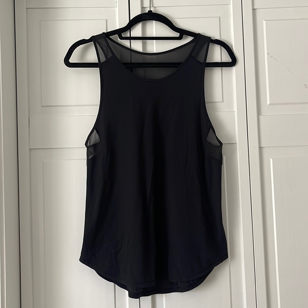 Lululemon Sculpt Tank II Size 8 Black